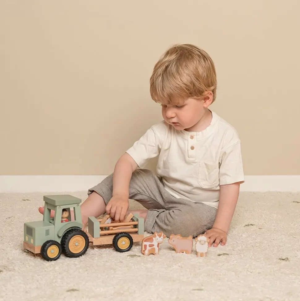 Tractor con trailer Little Farm · Little Dutch