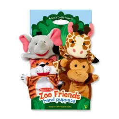 Títeres amigos del zoológico · Melissa & Doug