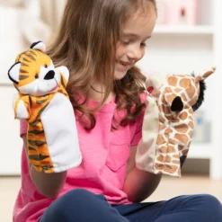 Títeres amigos del zoológico · Melissa & Doug