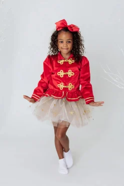 Tutú Sparkle Star White Gold 4-6 años - Great Pretenders