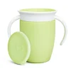 Vaso Antiderrame con Asa y Tapa - Miracle 360º Verde · Munchkin