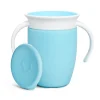 Vaso Antiderrame con Asa y Tapa - Miracle 360º Azul · Munchkin