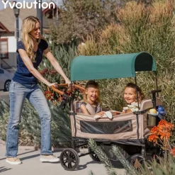 Wagon transporte Verde · Yvolution