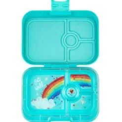 Yumbox Panino 4 compartimentos Aqua Rainbow