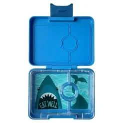 Yumbox Snack 3 compartimentos Surf Blue Shark