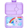 Yumbox Tapas 4 compartimentos Purple + Rainbow