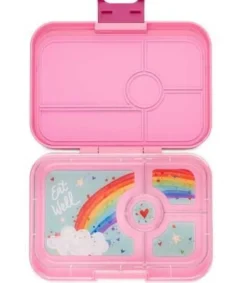 Yumbox Tapas 4 compartimentos Capri Pink Rainbow